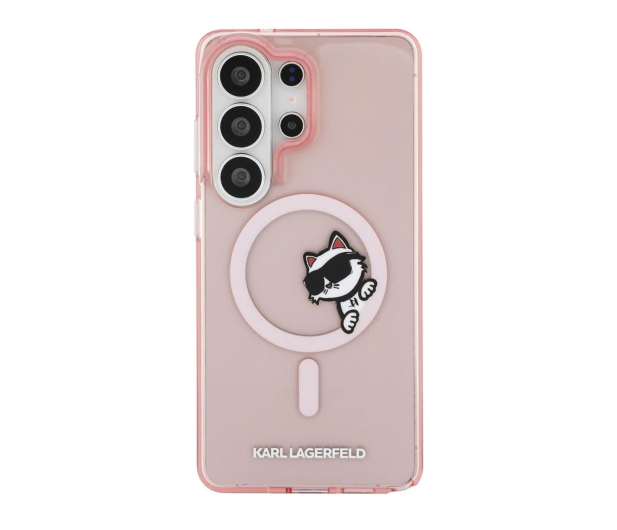 Karl Lagerfeld Etui Peekaboo Choupette MagSafe do Galaxy S26 Ultra różowy - 1522722 - zdjęcie 2